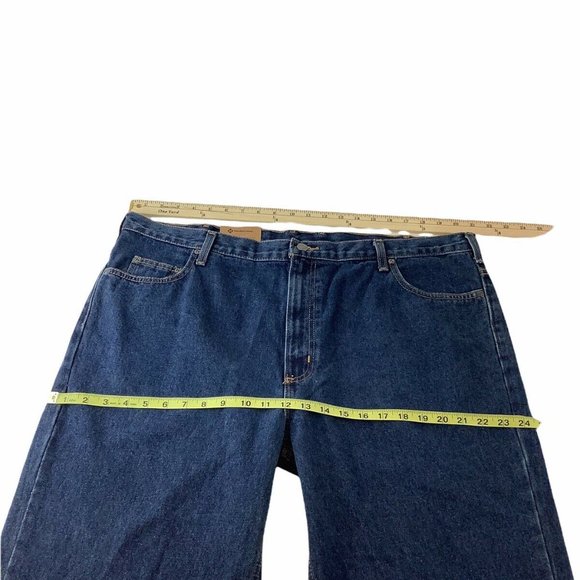 Members Mark Mens Heavy Weight Relaxed Fit 40x34 N - Picture 4 of 8